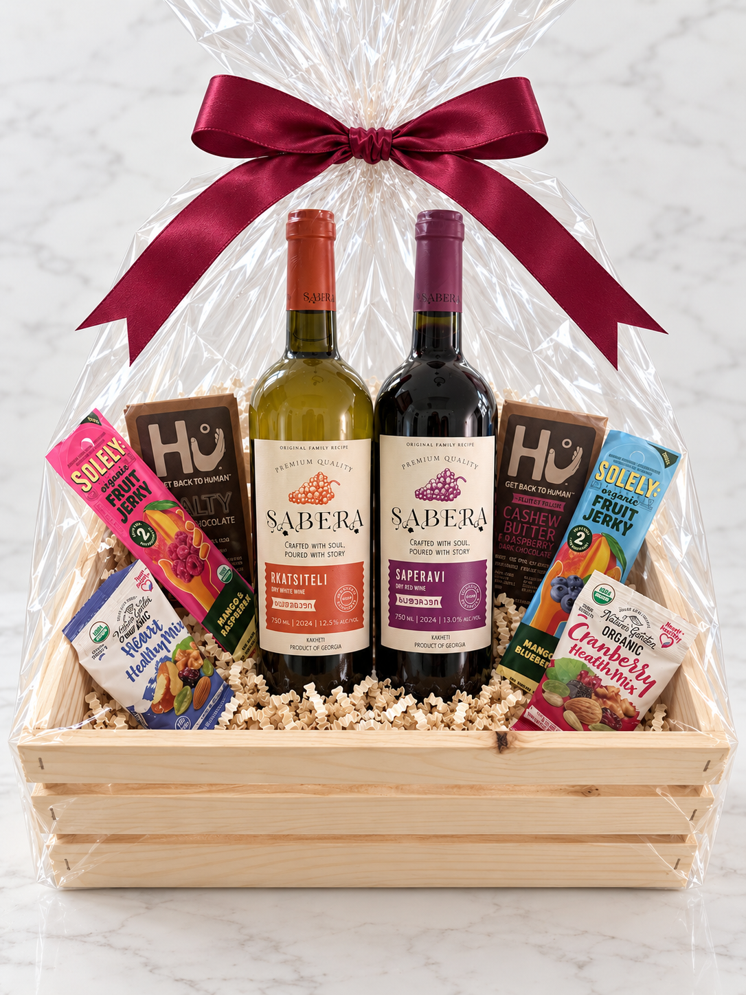 Saperavi & Rkatsiteli Gift Basket (2 Bottles)